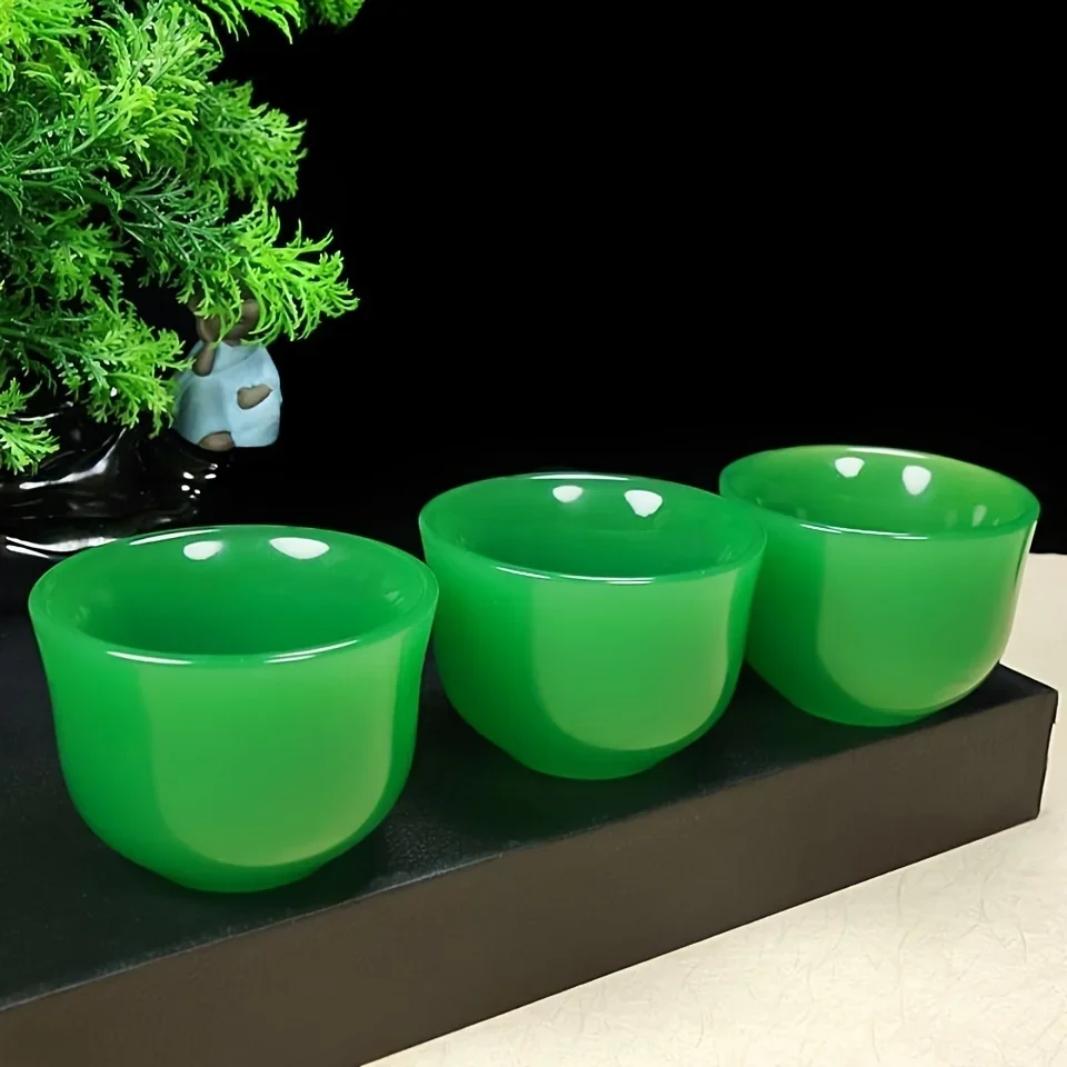 1pc Jade Tea Cup Kung Fu Tea S - Herbal Tea For Wellness recension och pris