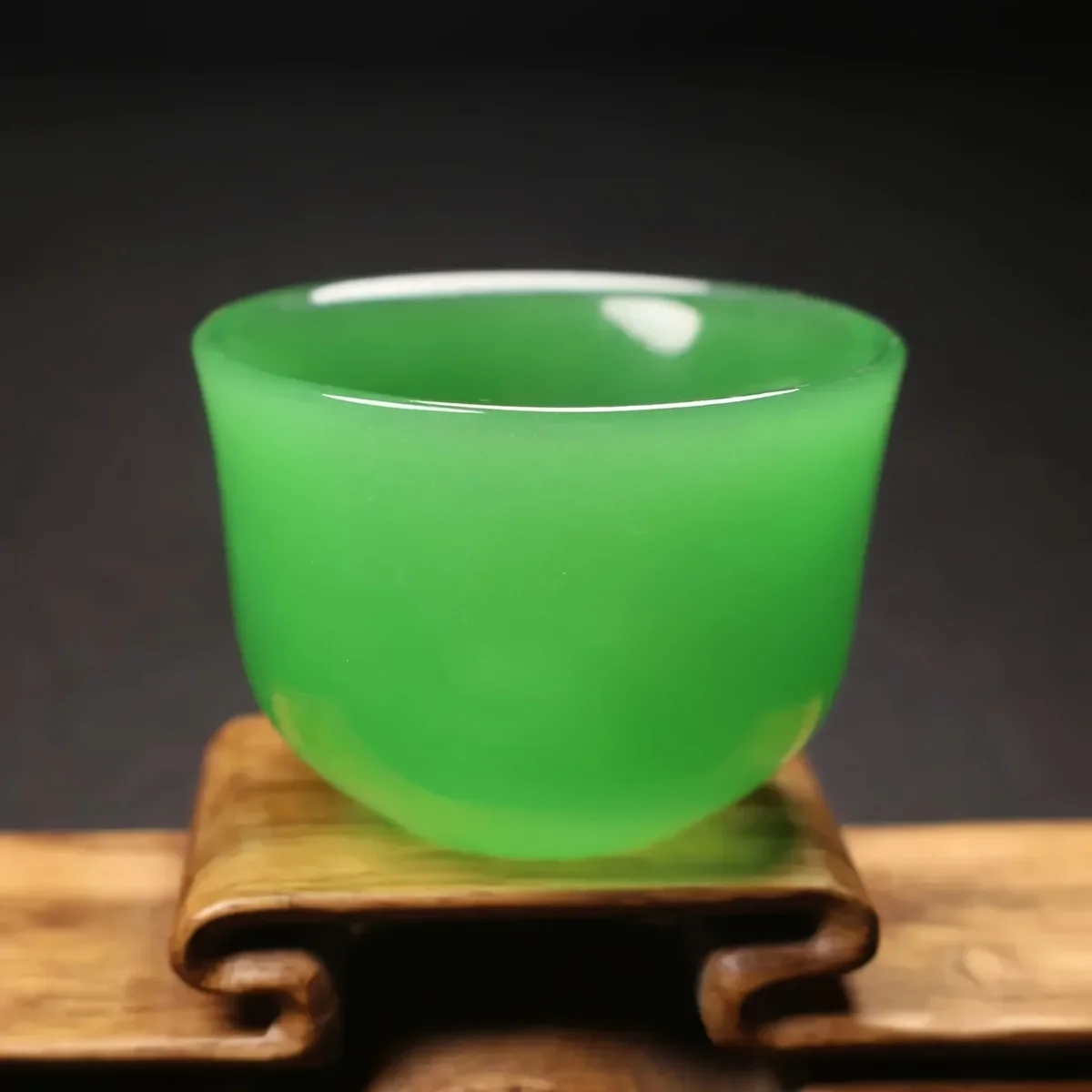 1pc Jade Tea Cup Kung Fu Tea S - Herbal Tea For Wellness recension och pris
