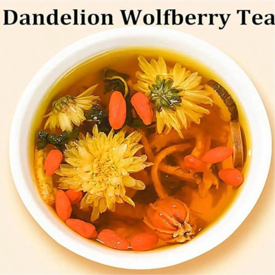 Dandelion Wolfberry Herbal Tea - Herbal Tea For Wellness recension och pris