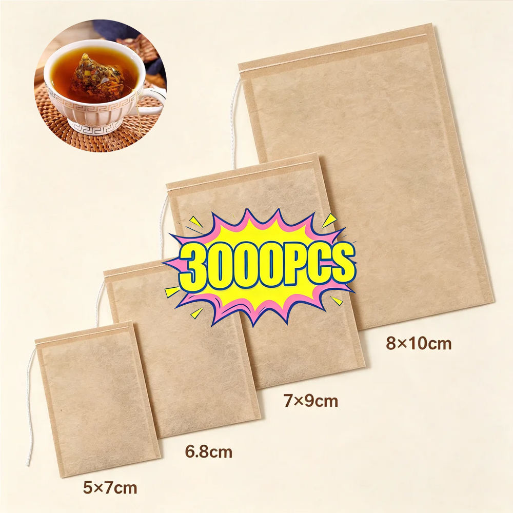 100/3000Pcs Disposable Tea Fil - Herbal Tea For Wellness recension och pris