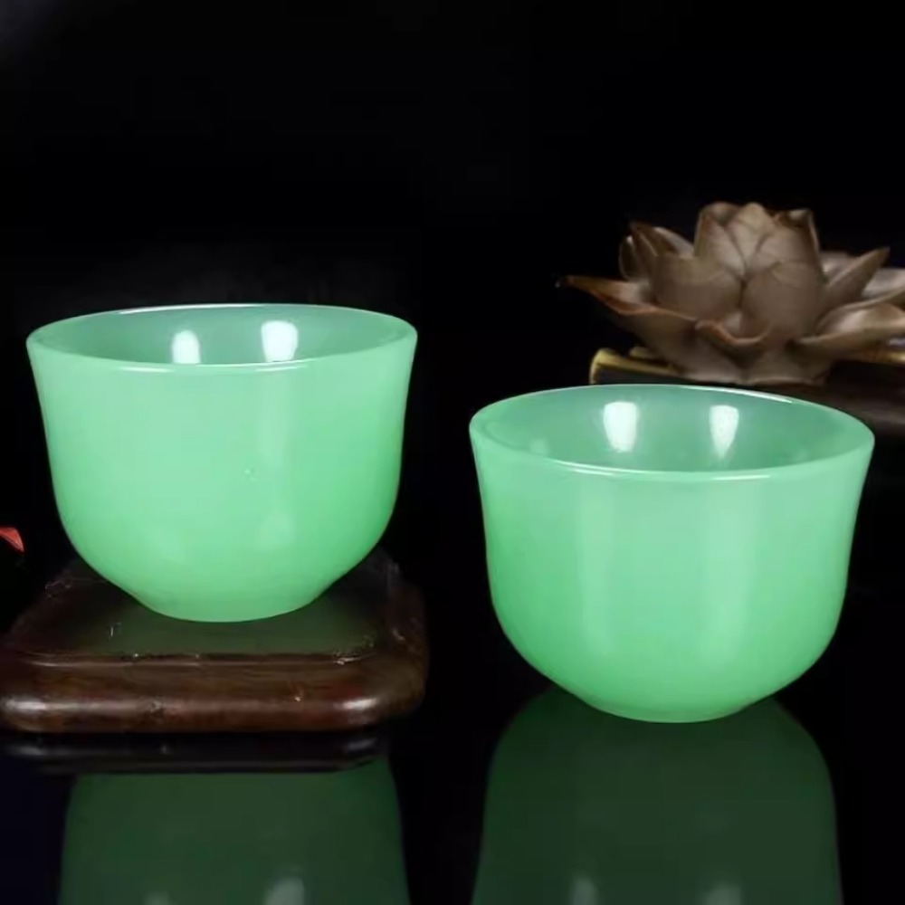 1pc Jade Tea Cup Kung Fu Tea S - Herbal Tea For Wellness recension och pris