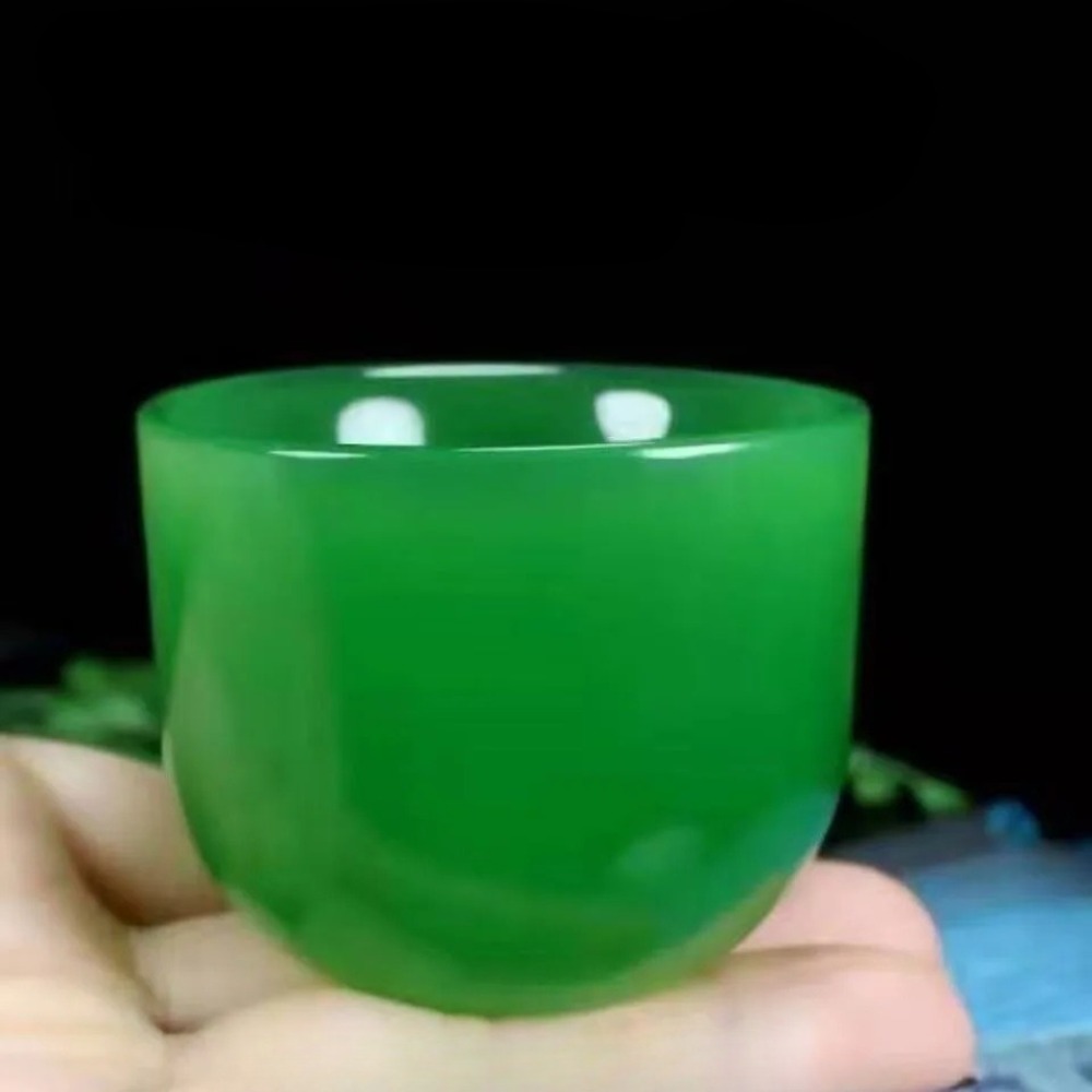 1pc Jade Tea Cup Kung Fu Tea S - Herbal Tea For Wellness recension och pris