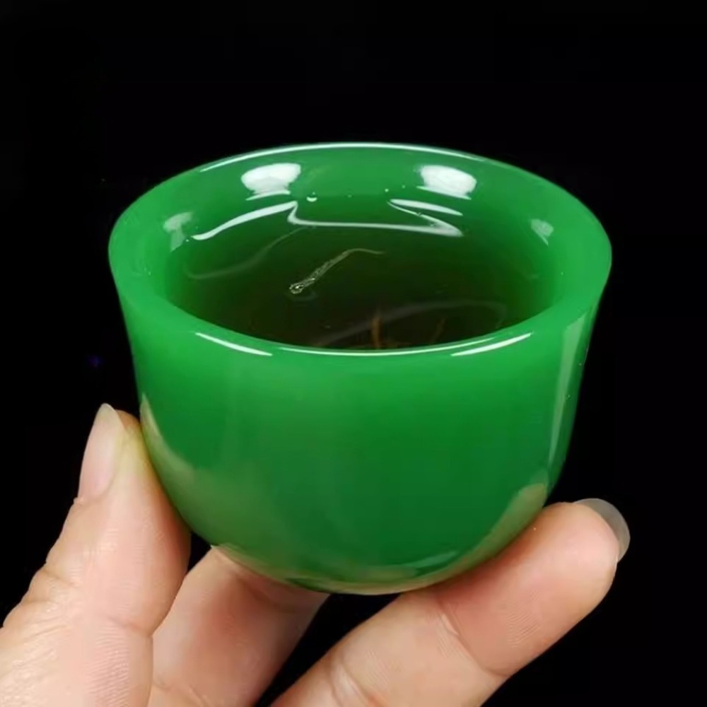 1pc Jade Tea Cup Kung Fu Tea S - Herbal Tea For Wellness recension och pris